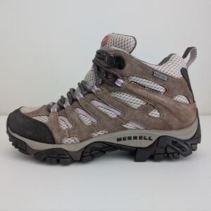 Merrell Moab 2 Mid Continuum GORE-TEX Hiking Boots Shoes Vibram Vent Women's 7.5